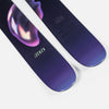 Close-up of Faction Mana 3 Eg, green and purple limited edition ski.