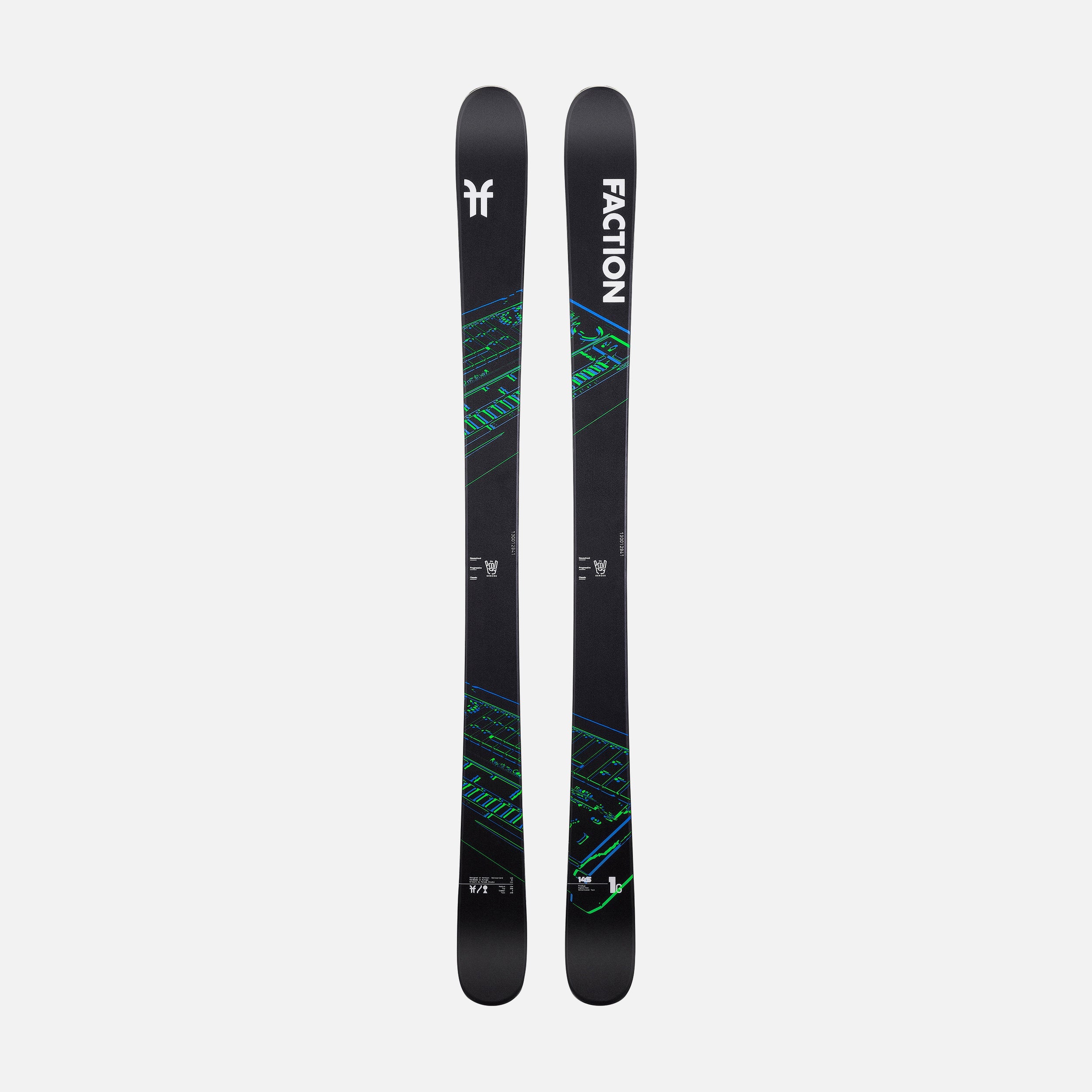 Faction Prodigy 0 Grom | 2024 Junior Twin-Tip Ski – Faction Skis US