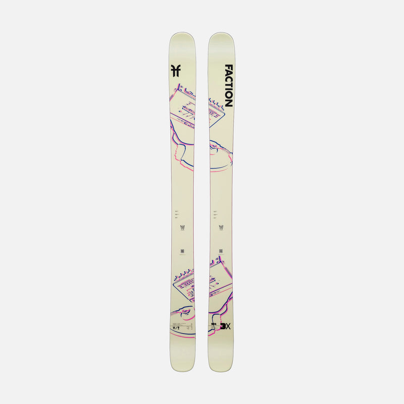 Twin Tip Freestyle Skis 2024 Faction Skis Faction Skis US