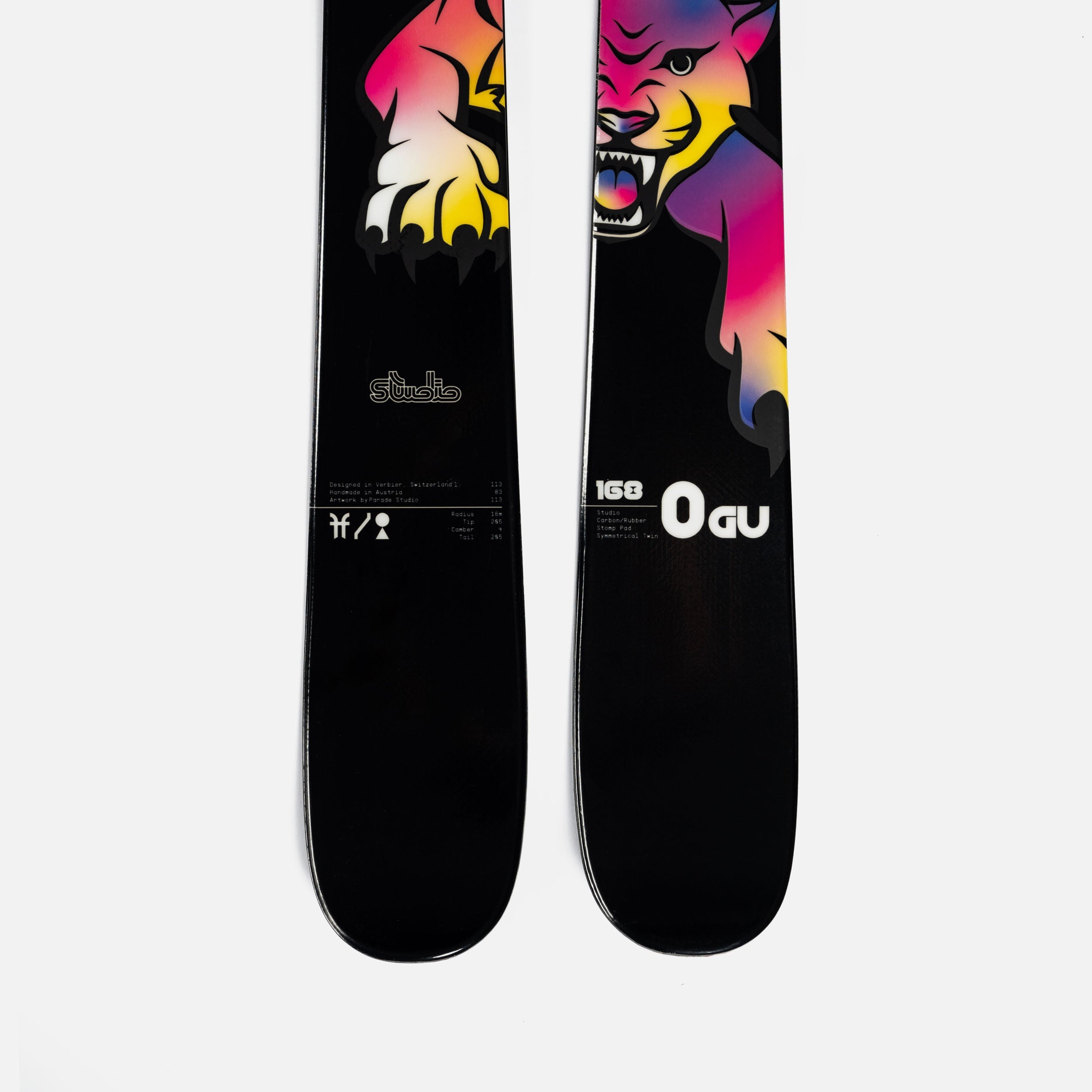 Faction Studio GU | 2024 Twin-Tip Park Ski – Faction Skis US