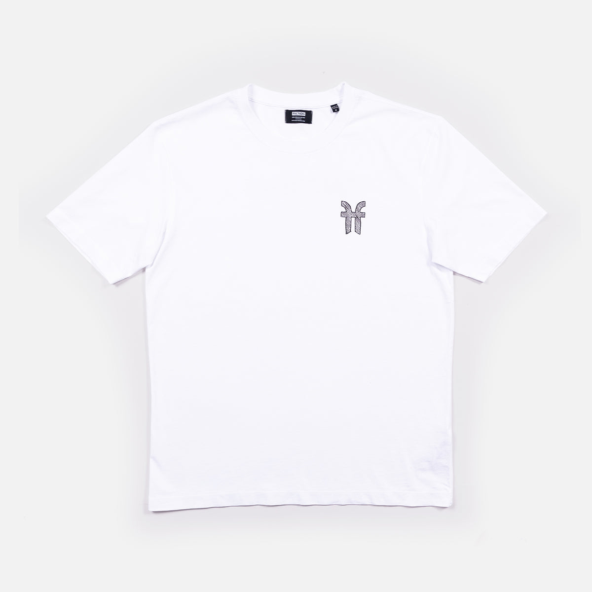 Logo Tee White Faction Skis US