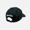 Faction skis black dad hat back
