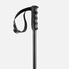 Black Faction Skis Prodigy poles close-up of ergonomic grip