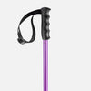 Purple Faction Skis Prodigy poles close-up of ergonomic grip
